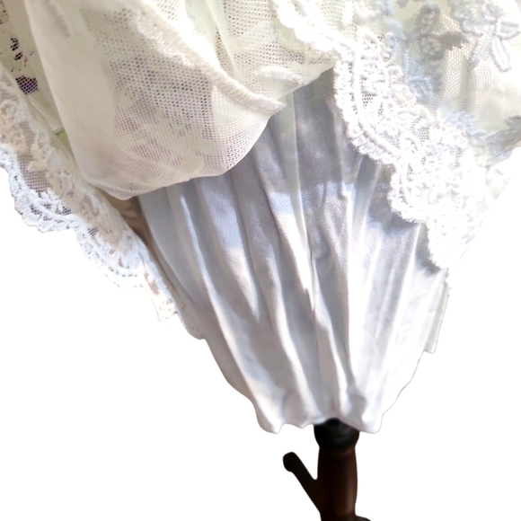 Entro large white Sheer lace Lined Tunic With Camisole NEW WITH TAGS - Picture 8 of 16